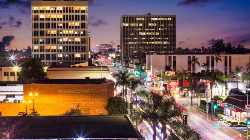 Frontier Airlines Santa Ana Office in California