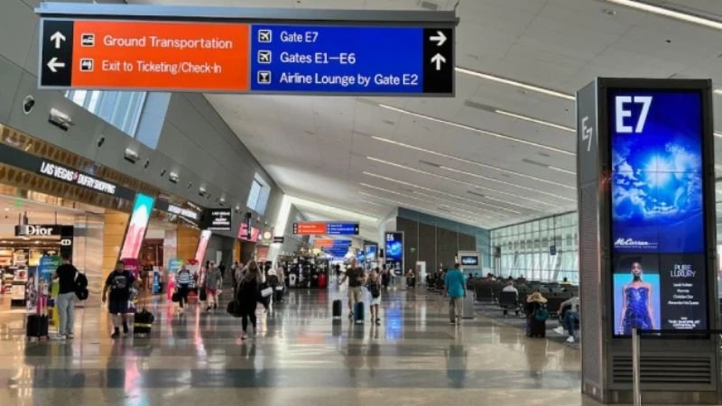 Alaska Airlines LAS Terminal – Harry Reid International Airport