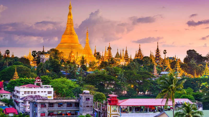 Emirates Airlines Yangon Office in Myanmar