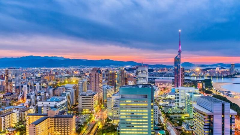 KLM Airlines Fukuoka Office in Japan