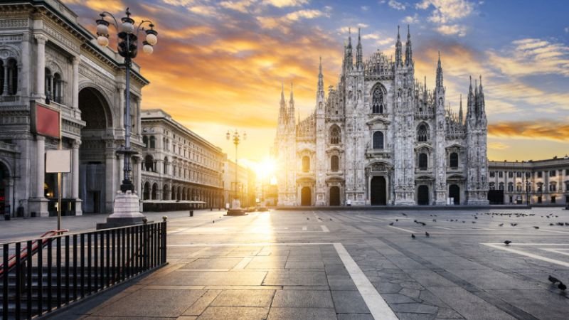 KLM Airlines Milan Office in Italy