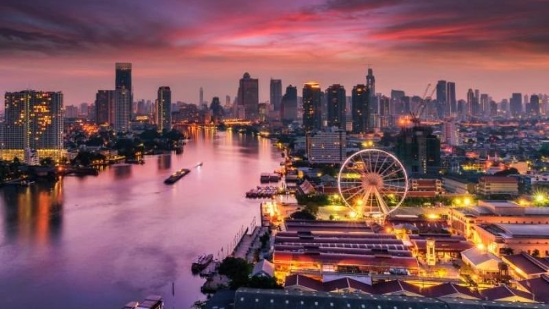 Vietnam Airlines Bangkok Airport Office in Thailand