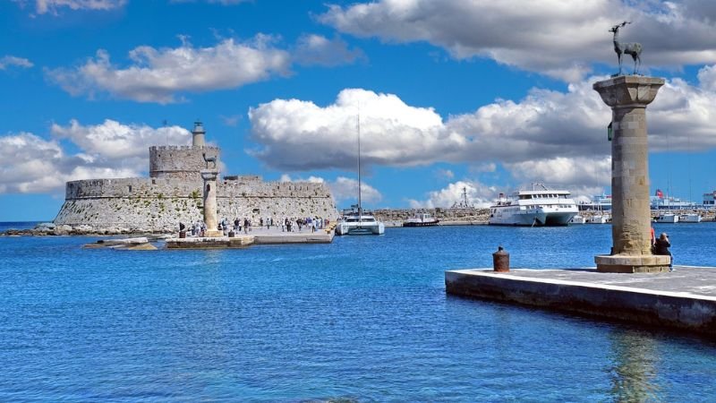 Aegean Airlines Rhodes Office in Greece