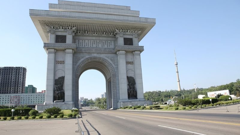 Korean Air Pyongyang Office in North Korea