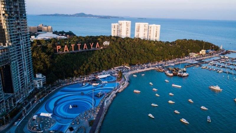 Thai Airways Pattaya office in Thailand